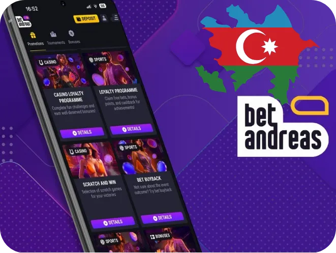 Betandreas mobil tətbiqinin üstünlükləri