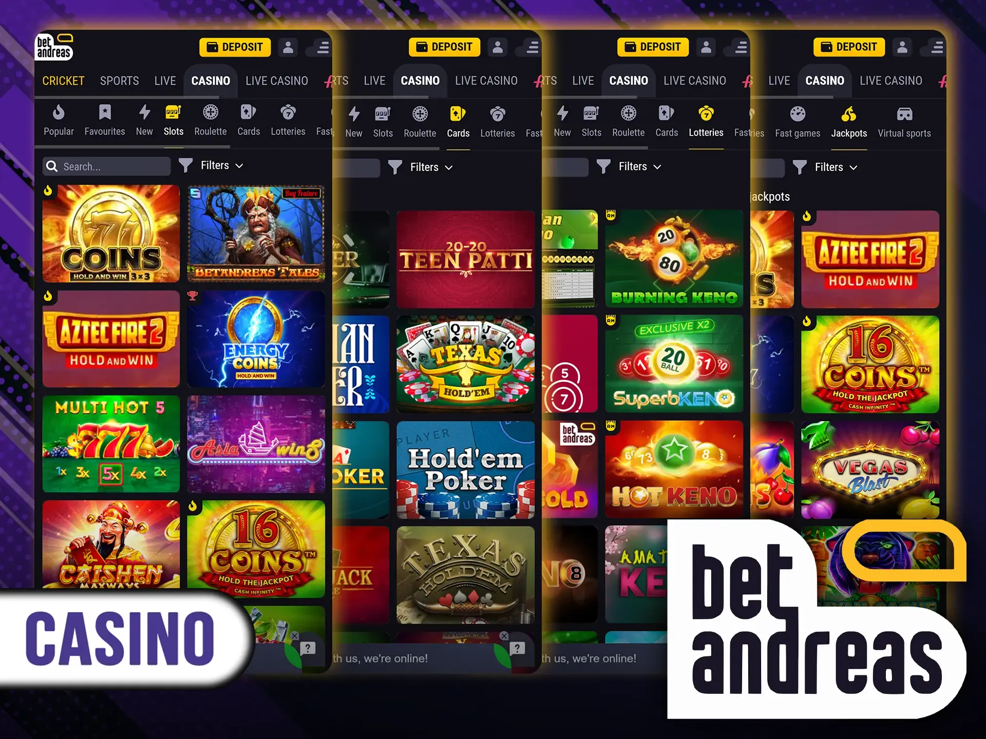 Betandreas App ilə qeydiyyat və giriş